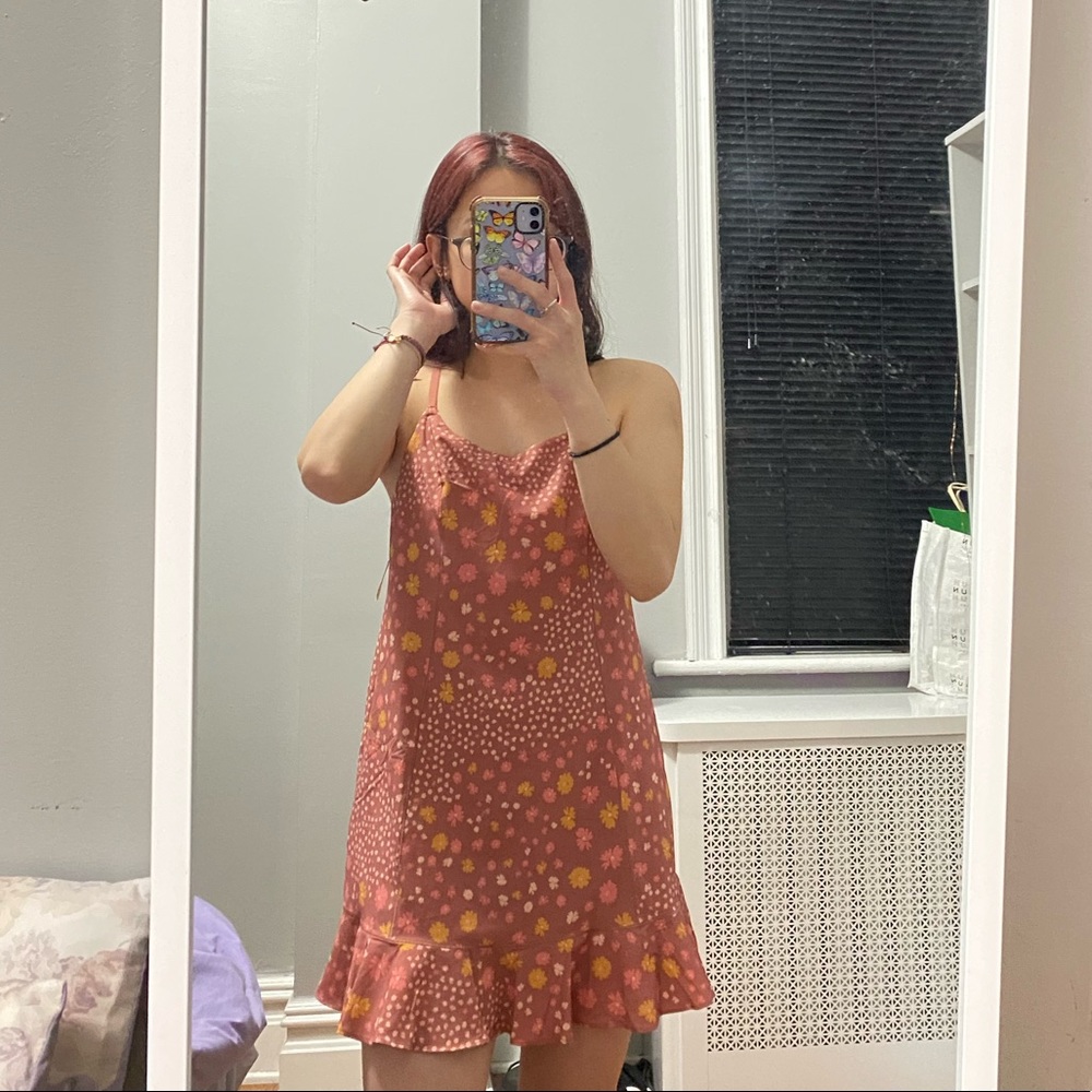 Aerie Ruffle Dress